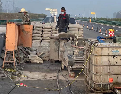 北海高速公路高压注浆